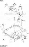 SUMP   OIL PUMP for Suzuki GSX-F 1250 2014