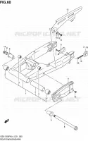 SWINGARM for Suzuki GSX-F 1250 2014