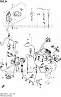 WIRING HARNESS for Suzuki GSX-F 1250 2014