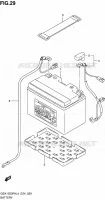 BATTERY for Suzuki GSX-F 1250 2014