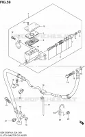 CLUTCH MASTER CYLINDER for Suzuki GSX-F 1250 2014