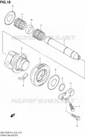 CRANK BALANCER for Suzuki GSX-F 1250 2014
