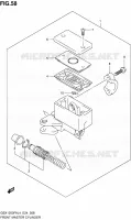 FRONT MASTER CYLINDER for Suzuki GSX-F 1250 2014