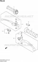 HANDGRIPS   LEVERS  for Suzuki GSX-F 1250 2014