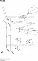 HANDLEBAR for Suzuki GSX-F 1250 2014