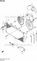 RADIATOR for Suzuki GSX-F 1250 2014