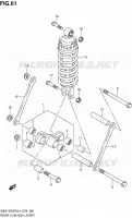 SHOCK ABSORBER LINKAGE for Suzuki GSX-F 1250 2014