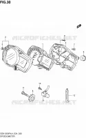 SPEEDOMETER for Suzuki GSX-F 1250 2014