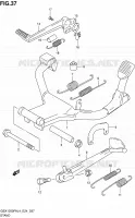 STAND for Suzuki GSX-F 1250 2014