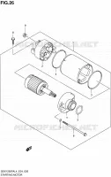 STARTER MOTOR for Suzuki GSX-F 1250 2014