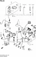 WIRING HARNESS for Suzuki GSX-F 1250 2014