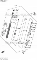 FRONT FORK for Suzuki GSX-F 1250 2015