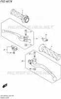 HANDGRIPS   LEVERS  for Suzuki GSX-F 1250 2015