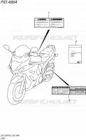 LABEL for Suzuki GSX-F 1250 2015