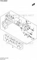REAR CALIPER for Suzuki GSX-F 1250 2015