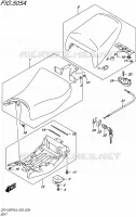 SEAT for Suzuki GSX-F 1250 2015