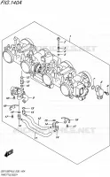 THROTTLE BODY for Suzuki GSX-F 1250 2015