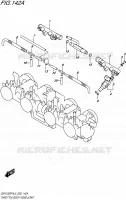THROTTLE BODY for Suzuki GSX-F 1250 2015