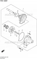 WATER PUMP for Suzuki GSX-F 1250 2015