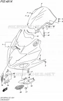 FAIRING   LABELS for Suzuki GSX-F 1250 2015