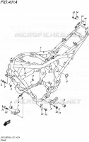 FRAME for Suzuki GSX-F 1250 2015