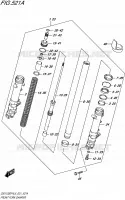 FRONT FORK for Suzuki GSX-F 1250 2015