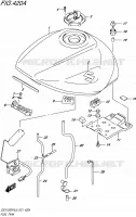 FUEL TANK for Suzuki GSX-F 1250 2015