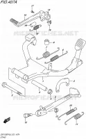 STAND for Suzuki GSX-F 1250 2015