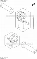 SWITCHES for Suzuki GSX-F 1250 2015
