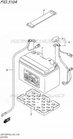 BATTERY for Suzuki GSX-F 1250 2015