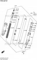 FRONT FORK for Suzuki GSX-F 1250 2015