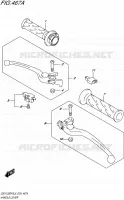 HANDGRIPS   LEVERS  for Suzuki GSX-F 1250 2015