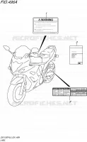 LABEL for Suzuki GSX-F 1250 2015