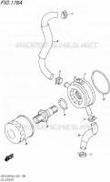 OIL COOLER for Suzuki GSX-F 1250 2015