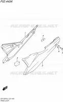REAR FAIRING for Suzuki GSX-F 1250 2015