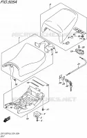 SEAT for Suzuki GSX-F 1250 2015