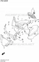 SPEEDOMETER PANEL for Suzuki GSX-F 1250 2015