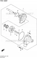 WATER PUMP for Suzuki GSX-F 1250 2015