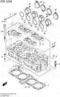 CYLINDER HEAD for Suzuki GSX-F 1250 2016