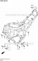 FRAME for Suzuki GSX-F 1250 2016