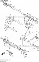 GEAR SHIFTING ASSY for Suzuki GSX-F 1250 2016
