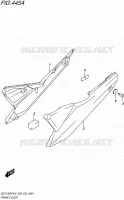 REAR FAIRING for Suzuki GSX-F 1250 2016