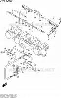 THROTTLE BODY (GSX1250FAL6 E33) for Suzuki GSX-F 1250 2016