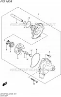 WATER PUMP for Suzuki GSX-F 1250 2016