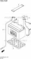 BATTERY for Suzuki GSX-F 1250 2016