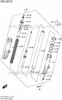 FRONT FORK for Suzuki GSX-F 1250 2016