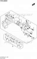 REAR CALIPER for Suzuki GSX-F 1250 2016