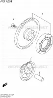 STARTER MOTOR CLUTCH for Suzuki GSX-F 1250 2016
