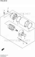 STARTER MOTOR for Suzuki GSX-F 1250 2016