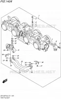 THROTTLE BODY for Suzuki GSX-F 1250 2016